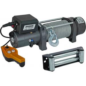 Raider Автолебедка Raider RD-EW07, 12 V, 3628 кг, въже 29 м