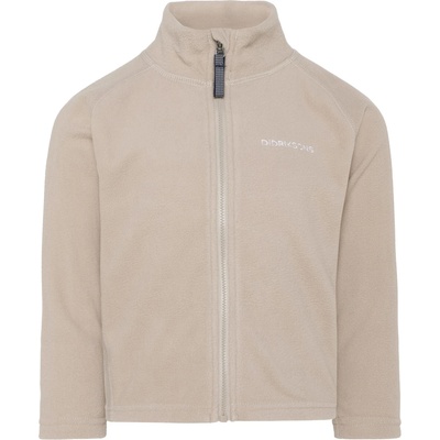 Didriksons Детско поларено яке Didriksons Kid's Monte Full-Zip 10 Fleece jacket - Beach Beige - размер 80 (703-5308-0411)
