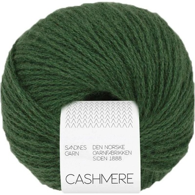 Sandnes Garn příze Cashmere 8082 lesní zelená