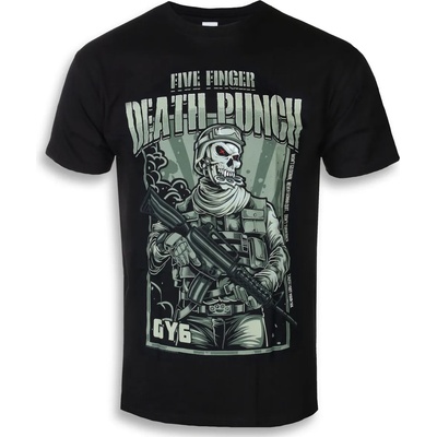 ROCK OFF тениска метална мъжки Five Finger Death Punch - война войник - ROCK OFF - FFDPTS29MB