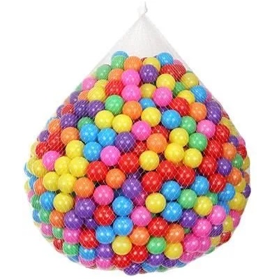 Цветни топки за сух басейн 1000 броя