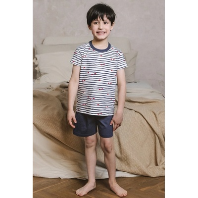 Italian Fashion Korfu tm.modrá bílá