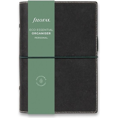 Filofax Eco Essential A6 týždenný 2023 dark ebony