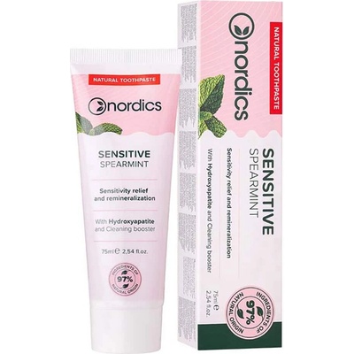 Nordics Spearmint na citlivé zuby 75 ml