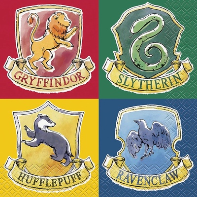 Unique Harry Potter ubrousky 16ks 33cm x33cm