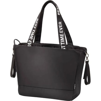 BabyOno Чанта за детска количка Babyono - Best Time Ever, черна (5901435412756)