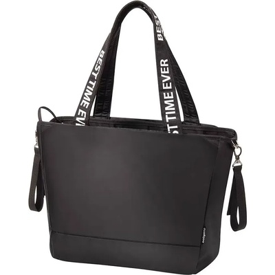 BabyOno Чанта за детска количка Babyono - Best Time Ever, черна (5901435412756)