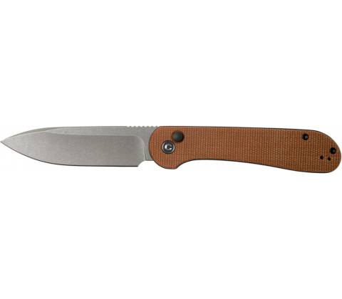 CIVIVI Button Lock Elementum Micarta
