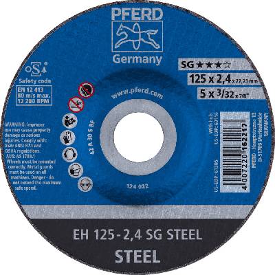 Pferd rezací kotúč 125 x 2,4 mm 61320222