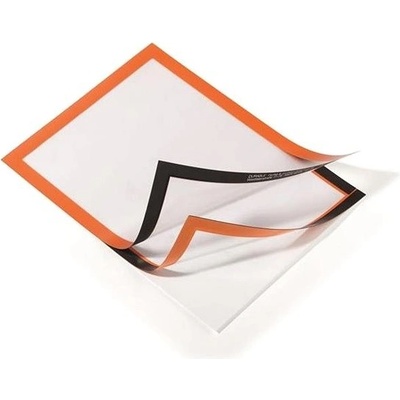 Durable Rámiky Magaframe samolepiace A4 oranžové, 2 ks