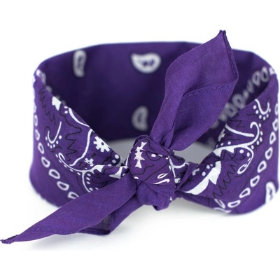 Art of Polo bavlněný šátek bandana fialový FAsz13014SS26