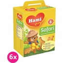 Dětské snacky Hami Safari 6 180 g