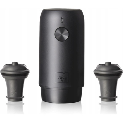Elektrický otvírák na láhve Vacu Vin Electric Wine Opener - černý