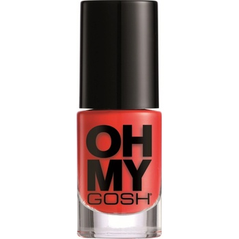 Gosh lak na nechty Oh My 006 orange red 5 ml