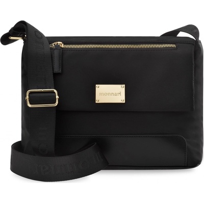 Monnari kabelka na každý den městská sportovní pošťák crossbody černá
