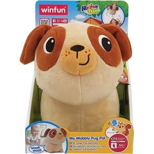 WinFun Интерактивна плюшена играчка WinFun - Мопс (Win240601)