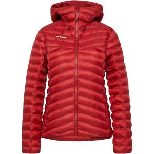 Mammut Дамско синтетично яке Mammut Women's Albula Insulation Hooded Jacket Synthetic jacket - Dark Mammut Red (104-6127-0413)