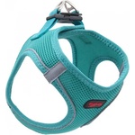 DUBEX air mesh harness - нагръдник за куче с мека мрежа и светлоотразителни елементи, обиколка врат 42-54 см, обиколка гърди 48-54 см, размер l - тюркоаз, Турция - 51737-vr09