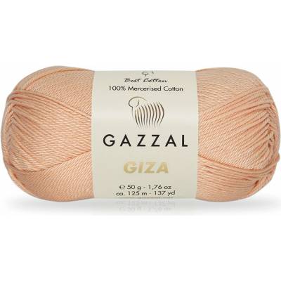Gazzal Příze Giza 2453 meruňková