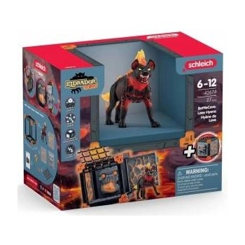 Schleich Eldrador Creatures BattleCave Lava Hyena 42674