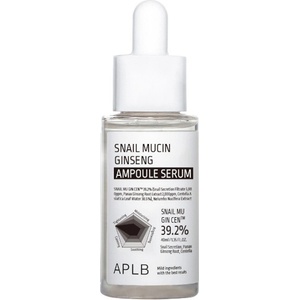 APLB Snail Mucin Ginseng Ampoule Serum - Анти-ейдж серум с охлювна слуз и женшен 40мл