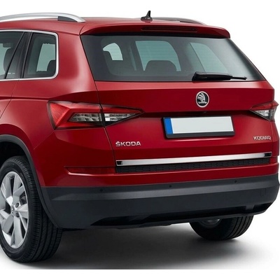 Omtec Nerezová lišta na hranu kufru Škoda Kodiaq I 2016 - 2024 |