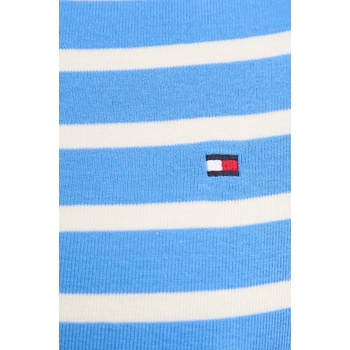 Tommy Hilfiger блуза с дълги ръкави дамска памучна (WW0WW40589)