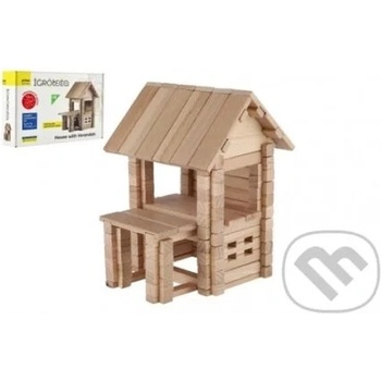 Teddies Stavebnice - dům - 102 ks