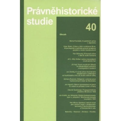 Právněhistorické studie č.40