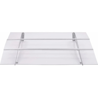 vidaXL 120 x 90 cm polykarbonát