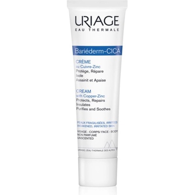 Uriage Bariéderm Cica-Cream with Copper-Zinc reparativní krém s obsahem mědi a zinku s panthenolem 100 ml