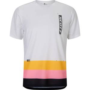 Scott Мъжка фланелка с къс ръкав за колоездене Scott Tee Tuned Sl S/S Cycling jersey - White (056-4079-0111)