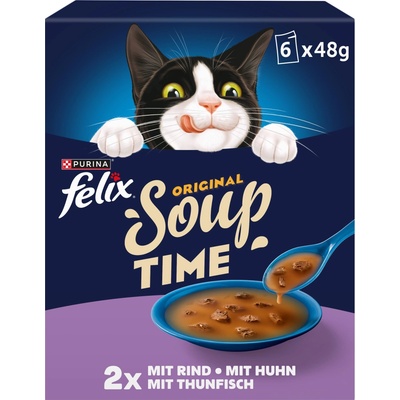 Polievky Felix Soup 24 x 48 / 40 g Soup miešaný výber 24 x 48 g