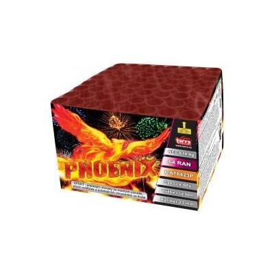 Ohňostroj Batéria výmetnic PHOENIX 64 RÁN 6/1