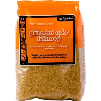 BioNebio Surový přírodní třtinový cukr 500 g