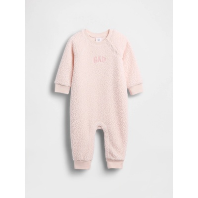 GAP Baby sherpa overal Růžová – Zboží Dáma