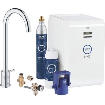 GROHE Смесител едноръкохватков, комплект Blue Mono Chilled and Sparkling (31302001)