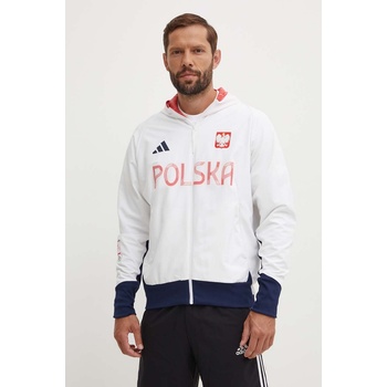 adidas Performance Яке adidas Performance Polska в бяло преходен модел JF6676 (JF6676)