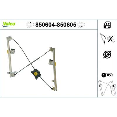 Mechanizmus zdvíhania okna VALEO 850605