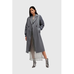 AllSaints Палто с вълна PAULAH (W007OZ) - answear - 351,85 лв