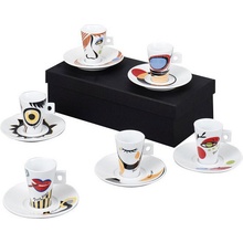 ZELLER ŠÁLKY NA KÁVU ESPRESSO x 6 x 50 ml