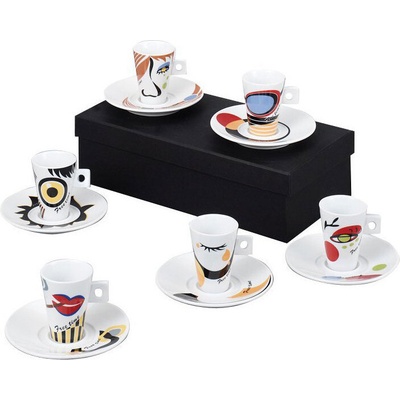 ZELLER ŠÁLKY NA KÁVU ESPRESSO x 6 x 50 ml