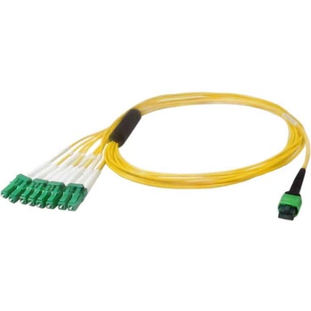 Conneu MPO-APC-M - 8xLC-APC break-out fanout 0.5 meters (MPOAPCMLCAPC0209080.5LSZHB)