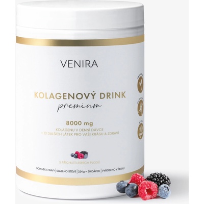 Venira Premium kolagenový drink pre vlasy nechty a pleť 324 g lesné plody 30 dávok