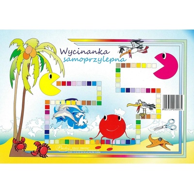 Protos Barevný papír samolepící 8listů A4 – Zboží Mobilmania