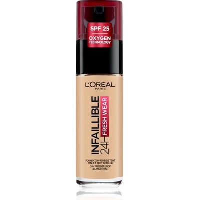 L’Oréal Paris Infaillible 32H Fresh Wear dlouhotrvající tekutý make-up 100 Warm Doré 30 ml