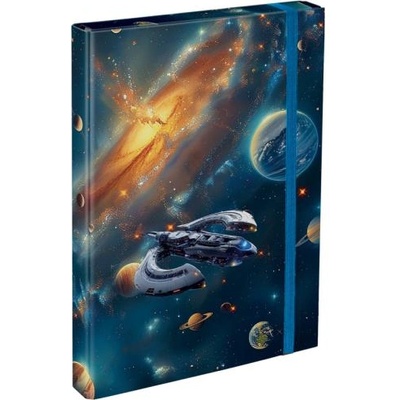 Baagl Папки за училищни тетрадки a4 Космос
