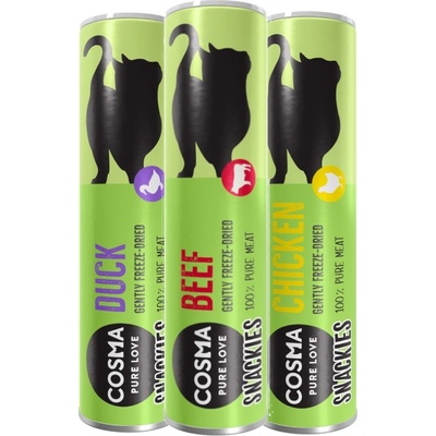 Cosma Snackies kuracie, kačica, hovädzie 70 g