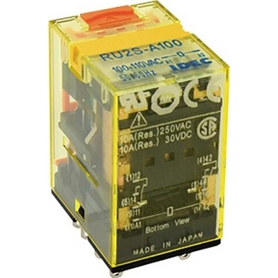 Idec RU Series průmyslové relé , 24 V/AC, 10 A, 1 ks