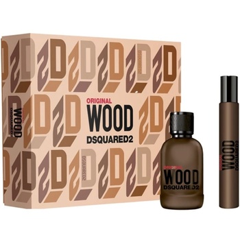 Dsquared2 Dsquared2 Original Wood Подаръчен комплект за мъже Размер EDP 50 ml + EDP 10 ml